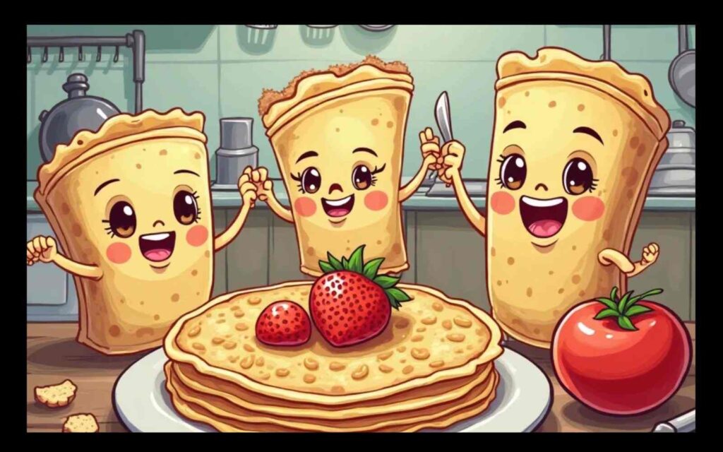 Crepe Puns for Social Media Captions