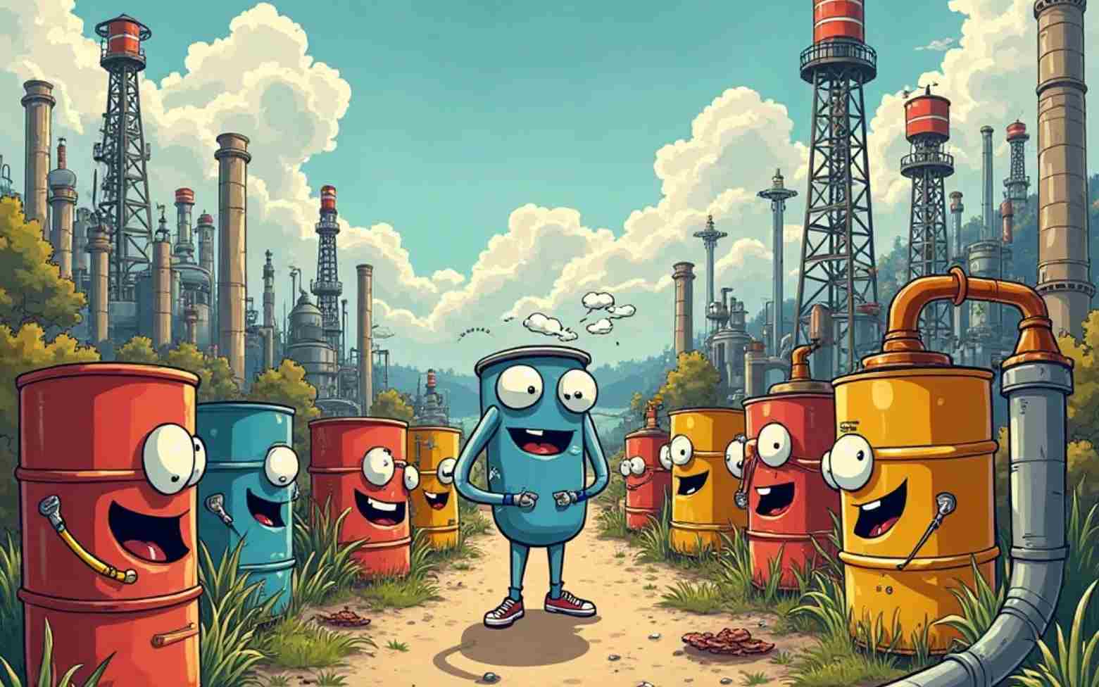 Oil Puns