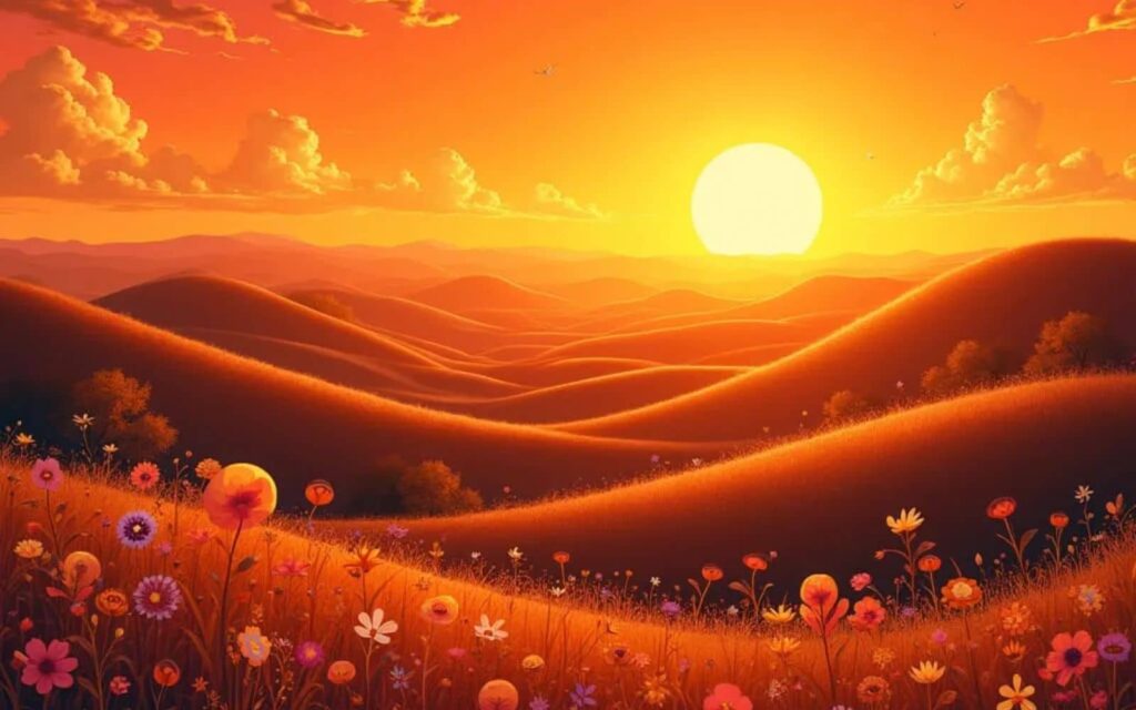 Sunset Puns for a Peaceful Night