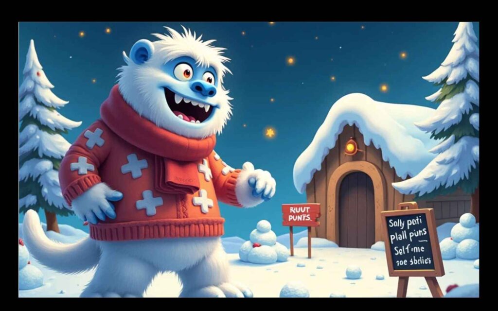 Wordplay in Yeti One-Liners